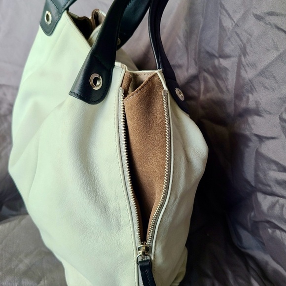 FURLA 2 Way Bag Leather Suede - Picture 3 of 8